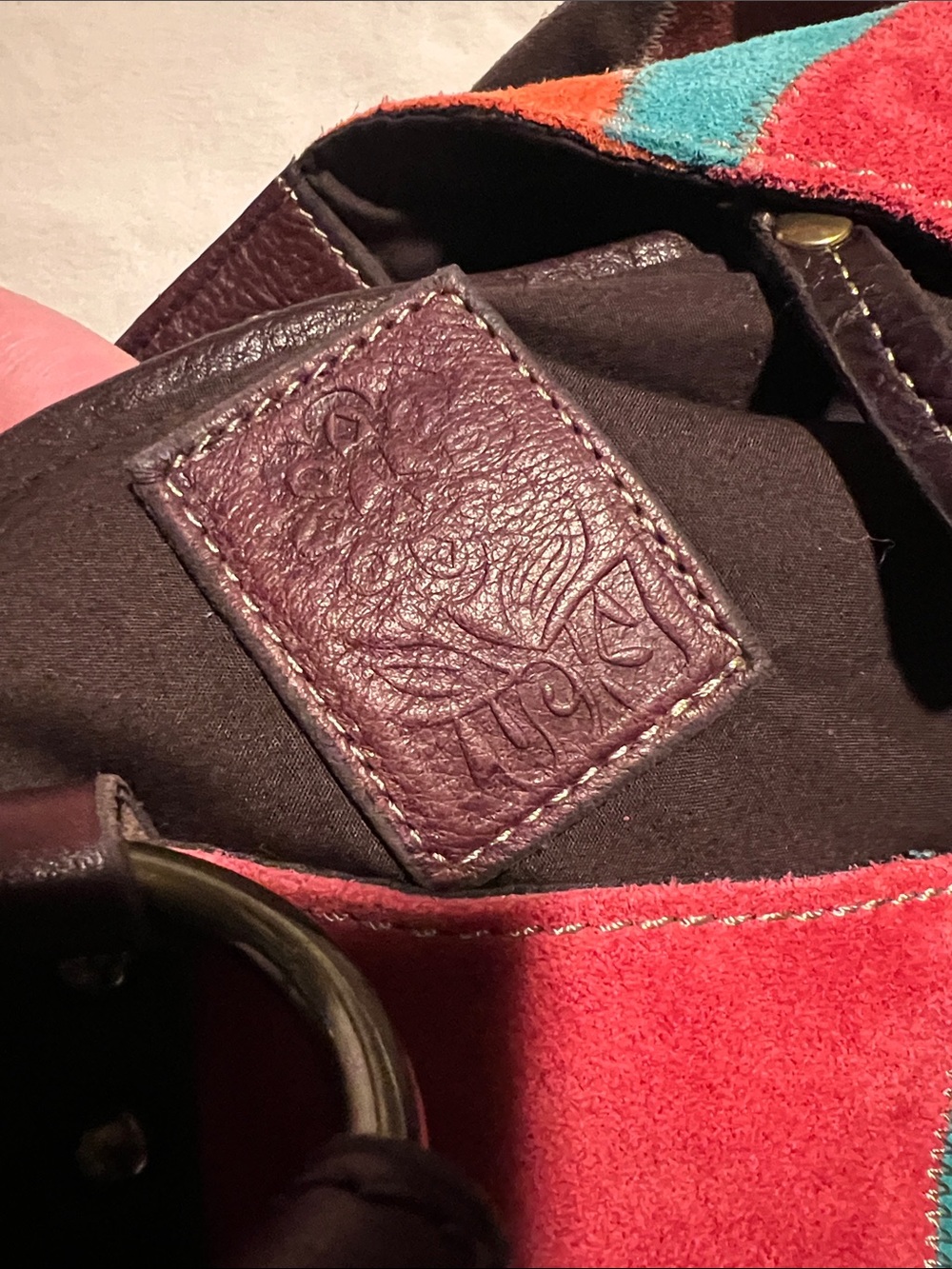 Lucky brand sunrise suede hobo - Picture 5 of 7